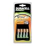 Duracell 1 Hour Charger Including 4 AA Batteries CEF80 Black