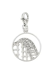 Rembrandt Charms Roller Coaster Charm with Lobster Clasp