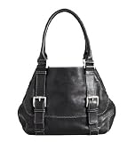 Michael Kors Brookville Leather Black Grab Handbag Tote