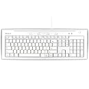 Macally iKeyslim Hi-Speed USB 2.0 Slim Keyboard with Two USB Ports
