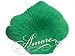 1000 Wedding Silk Rose Petals Kelly Green Shamrock