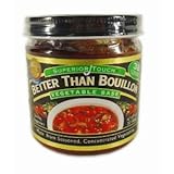 Better Than Bouillon Superior Touch vegetable base made from seasoned, concentrated vegetables 38 servings 8 oz Glass Jar