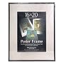 MCS Acrylic & Corrugated Back Poster Frame for a 16" x 20" Photograph, Black #22630