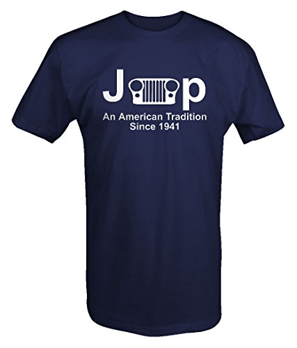 Jeep Classic Grill Wrangler American Tradition Since 1941 T shirt - Xlarge