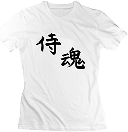 Samurai_damshii Styling Top-shirt White X-large White Ebolam Print