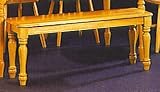 ALL NATURAL SOLID WOOD BENCH