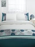 Catalina Teal Double Bed Luxury Duvet Cover Set