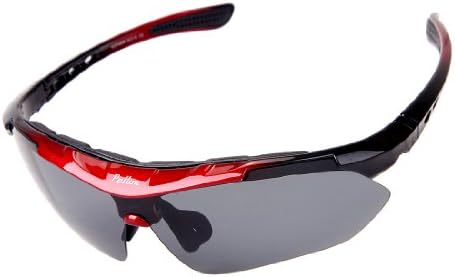 Cycling Wrap Running Outdoor Sports Sunglasses Exchangeable 5 Lenses Unbreakable Polarized UV400