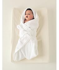 Cuddle 'n' dry newborn snuggle wrap towel