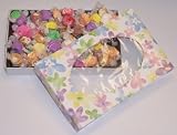Scott's Cakes Assorted Nougat Salt Water Taffy 1 Pound Daisy Box