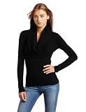 BCBGMAXAZRIA Women's Perry Oversized Cowl Neck Pullover Sweater