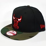 Chicago Bulls New Era Woodland Camouflage Print Snapback Adjustable Hat