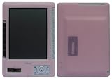Pink Silicone Skin Case Cover for Ectaco Jetbook Lite Readers Ebook + Fishone Style Keychain