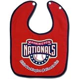 Washington Nationals 2-Tone Snap Baby Bib