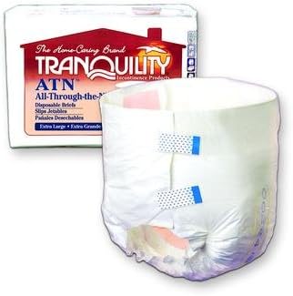 Tranquility Atn Disposable Brief 32 to 44 in./27.5 Fluid oz./Qty 12