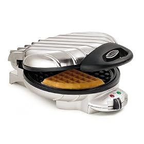 VillaWare V2004 UNO Classic Round Waffle Maker Waffler, Professional Quality