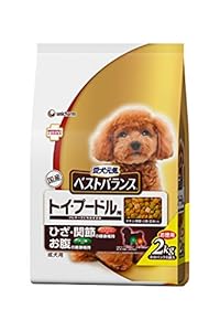 愛犬元気 ベストバランス トイ・プードル用 チキン・野菜・小魚・玄米入り 2kg