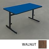 24 x 36 Computer Table - Adjustable - Walnut (Walnut) (26