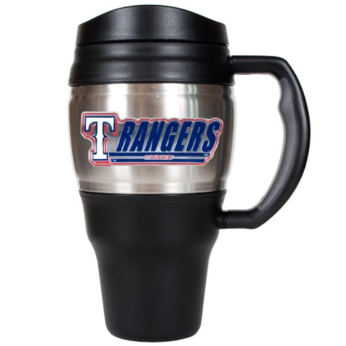 MLB Texas Rangers 20-Ounce Travel Mug