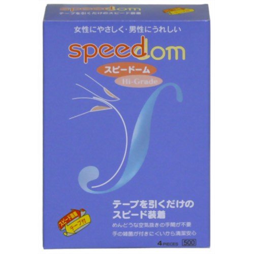 スピードーム500 4個入り(コンドーム)