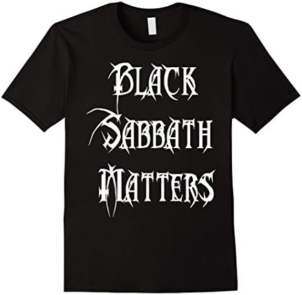 Men's Black Sabbath Matters 2XL Black