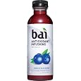 BUY : bai, Jamaica Blueberry, 100% Natural Antioxidant Infused Beverage, 18 Ounce (Pack of 12)