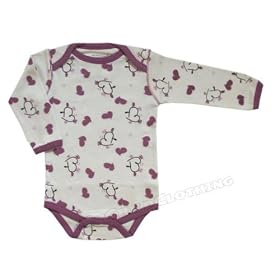 Nursery Charms Organic Cotton Long Sleeve Snapsuit