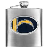 San Diego Chargers NFL 6oz Stainless Steel Hip Flask
