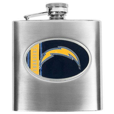 San Diego Chargers NFL 6oz Stainless Steel Hip Flask