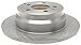 ACDelco Silver 18A705A (19287245) Non-Coated Rear Disc Brake Rotor