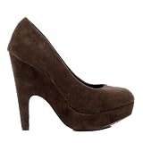 41PzUL15HGL. SL160  Roshay01 Partially Covered Wedge Pump BROWN