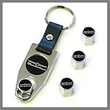 Ford Thunderbird Tire Valve Caps and Wrench Key Chain