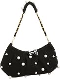 [カシュカシュ] パール付カギ編みバッグ