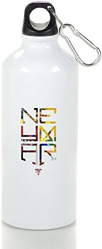 MMG Neymar JR Logo Soccer Sports Water Bottle White