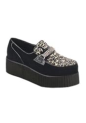 Men'S 2 Inch Platform Chained Vegetarian Creeper Shoe