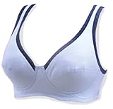 アメジストマタニティ ふんわりブラ Mサイズ ブルー