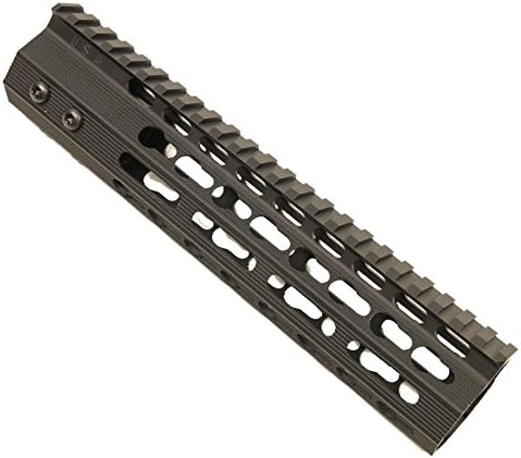 USA Made 9" Lightweight Octogonal Dual Hybrid Key-mod /M-lok Floating Free Fourend with Monolithic Top Rail for .223/5.56 By Veriforce Tactical