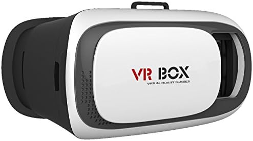 Virtual Reality 3D Glasses Alisan 2nd Gen VR Cardboard Goggle(Focal and Pupil Distance Adjustable Headset for iPhone Samsung Moto LG Nexus HTC, Black/White)