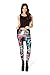 QZUnique Women's Batman Printed Pattern Ankle Length Elastic Tights Leggings