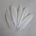 WAKEACE Goose Feathers 100 Pieces 13-18CM 5-7 inches Decorative Clothing Design DIY