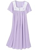 Embroidered Tricot Gown