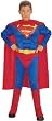 Super DC Heroes Deluxe Muscle Chest Superman Child's Costume - Medium (8-10)