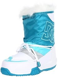 DC Shoes LODGE BOOT D0320086, Damen Snowboots, Weiss (IBG-WTBLGY IBGD), EU 38 (US 7)