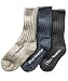 Rag Socks | Cotton Ragg Socks | Ragg Socks - Woolrich Women's Ragg Wool Sock, GRAY HEATHER (Gray), Size M