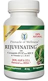 Rejuvenating Phytoceramides - Best GLUTEN FREE Skin Care Derived from Rice - Simple Hydrating Natural Moisturizing Anti-wrinkle Anti-aging Clinically Proven Product in Capsules for Smoother Healthier and Younger Skin, Nails and Hair - Highest Quality Source of Ceramides and Antioxidants with Vitamins A, C, D & E - Say Goodbye to Dry Skin & Wrinkles! - 5 FREE eBooks With Your Order! A $ 37 Value - 90-Day Money Back Triple Guarantee!