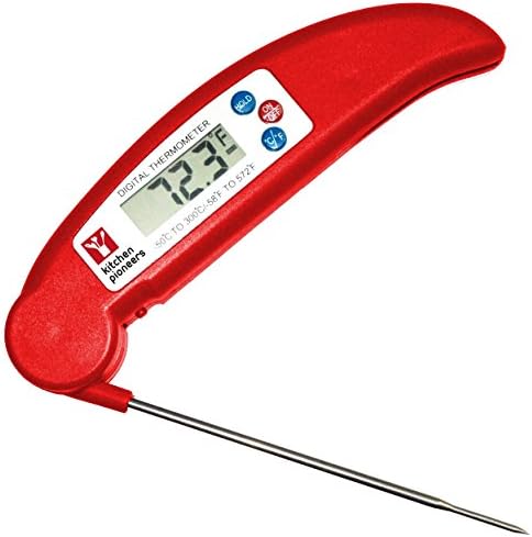 DigitalThermo | Accurate Quick Read Digital Meat Thermometer | Best for Cooking Meat, Fish, Turkey &amp; Chicken in the Oven, BBQ, &amp; Grill | With Free Temperature Chart Fridge Magnet