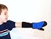SnowStoppers STAY-ON Small Royal Blue Fleece Mittens, Ages 2-4