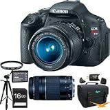 Buy Canon EOS Digital Rebel T3i 18MP SLR Camera 18-55mm IS Full Photo Experience Kit by Canon
