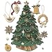 Jolees  Boutique Themed Ornate Stickers, Christmas Tree