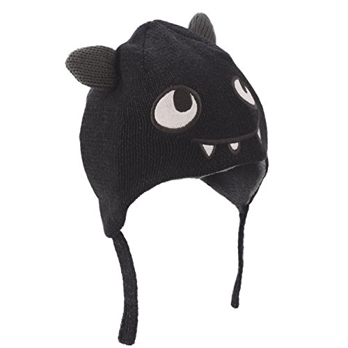 Flammi Unisex Kids Child Toddler Knitted Ear Flap Hat